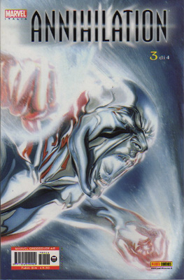 copertina di Gabriele dell'Otto
			 Annihilation Silver Surfer 3   © Marvel Comics