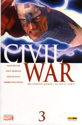 copertina di Steve Mcniven   
			 Civil War 3  © Marvel Comics