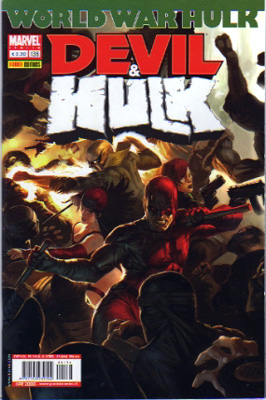 copertina di Marko Djurdevic
			Daredevil vol. II n. 100  © Marvel Comics