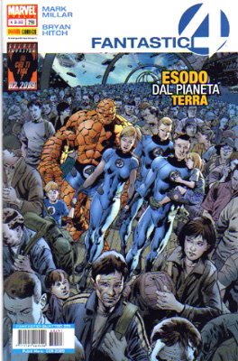 copertina di Bryan Hitch
			Fantastic Four vol 3 n 555 © Marvel Comics