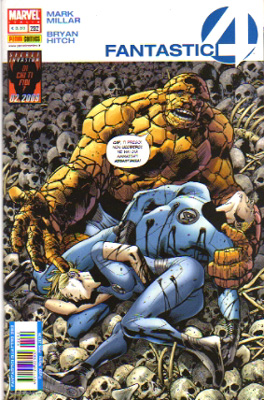 copertina di Bryan Hitch
			Fantastic Four vol 3 n 556 © Marvel Comics