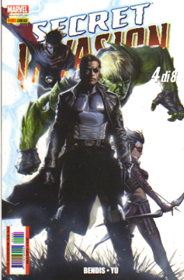 copertina di Gabriele dell'Otto
			 Secret Invasion 4  © Marvel Comics