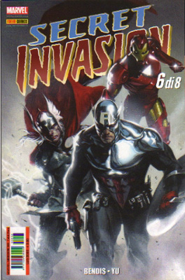 copertina di Gabriele dell'Otto
			 Secret Invasion 6  © Marvel Comics