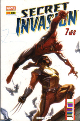 copertina di Gabriele dell'Otto
			 Secret Invasion 7  © Marvel Comics