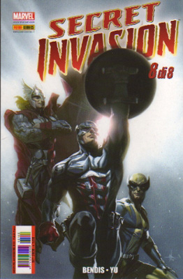 copertina di Gabriele dell'Otto
			 Secret Invasion 8 © Marvel Comics