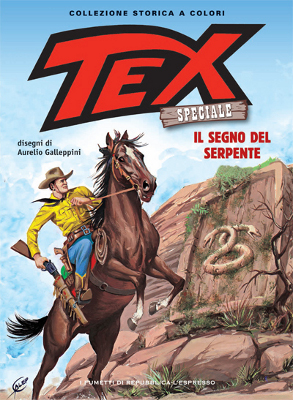 copertina di Aurelio Galleppini  © Sergio Bonelli Editore