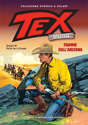 copertina di Victor de la Fuente © Sergio Bonelli Editore