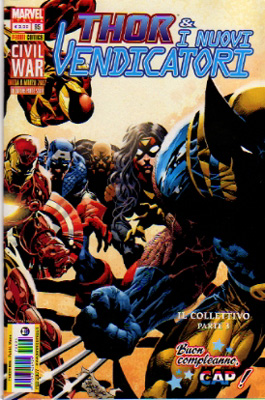 copertina di Mike Deodato Jr da New Avengers 19  
			© Marvel Comics