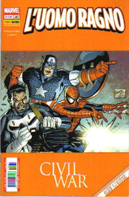 copertina di Ron Garney 
			The Amazing Spider Man 537 © Marvel Comics