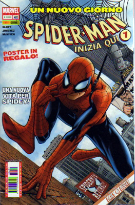 copertina di  Steve McNiven
			The Amazing Spider-Man 546. © Marvel Comics