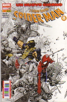 copertina di  Chris Bachalo
			The Amazing Spider-Man 555 © Marvel Comics