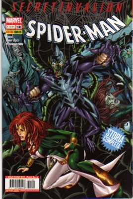 copertina di  Marco Santucci
			 Secret Invasion: The Amazing Spider-Man 1 © Marvel Comics