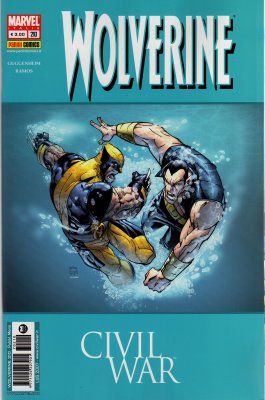 copertina di Humberto Ramos e Carlos Cuevas 			Wolverine 45 © Marvel Comics