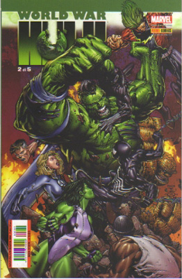 copertina di David Finch e Danny Miki
			World War Hulk 2  © Marvel Comics