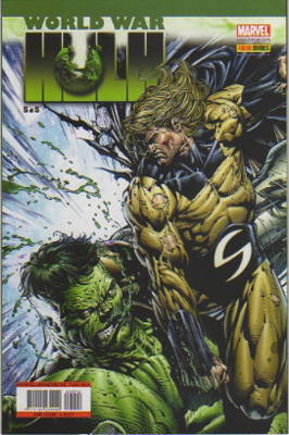 copertina di David Finch e Danny Miki
			World War Hulk 5  © Marvel Comics