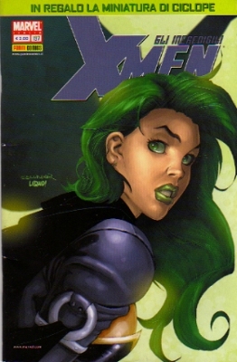 copertina di Salvador Larroca e Liquid  da X-Men 180 © Marvel Comics