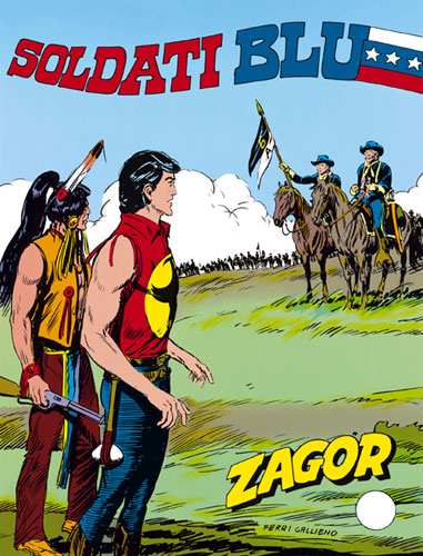 copertina di Gallieno Ferri 
			© Sergio Bonelli Editore