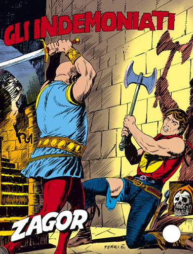 copertina di Gallieno Ferri 
			© Sergio Bonelli Editore