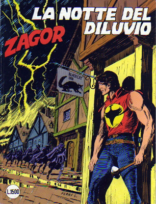 copertina di Gallieno Ferri 
			© Sergio Bonelli Editore