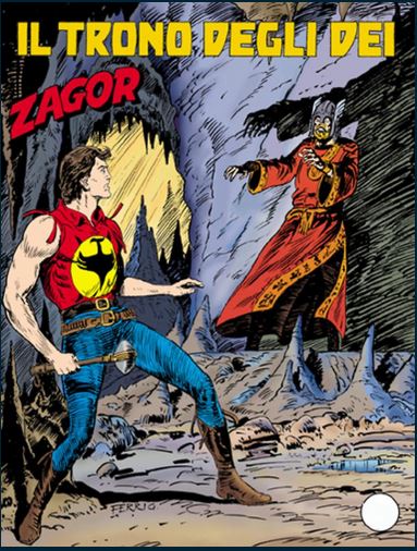 copertina zagor zenith numero 482 di Gallieno Ferri