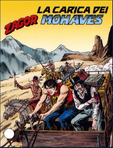 copertina zagor zenith numero 492 di Gallieno Ferri