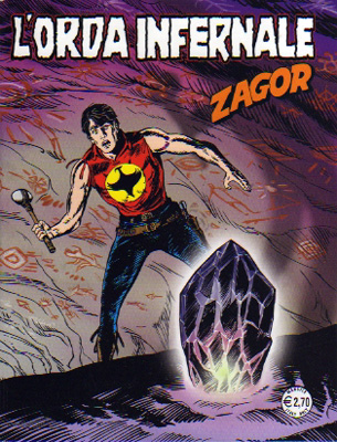 copertina zagor zenith numero 512 di Gallieno Ferri