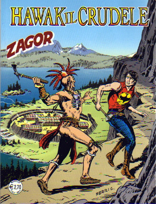 copertina di Gallieno Ferri 
			© Sergio Bonelli Editore