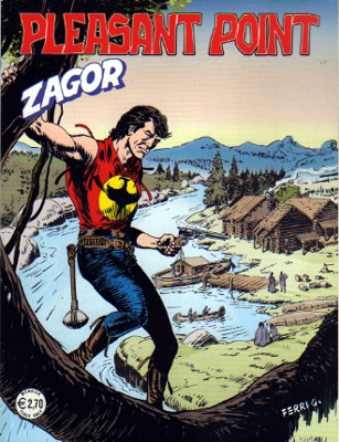 copertina di Gallieno Ferri 
			© Sergio Bonelli Editore