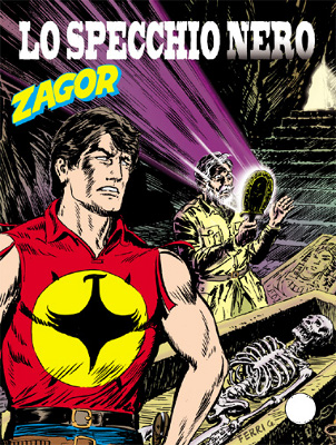 copertina zagor zenith numero 542 di Gallieno Ferri