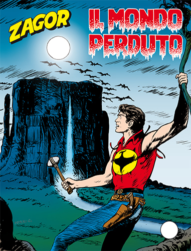 copertina zagor zenith numero 575 di Gallieno Ferri