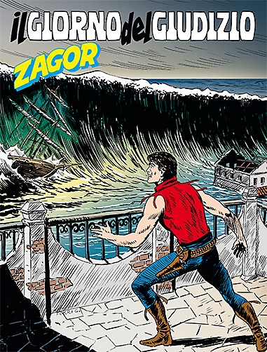 copertina zagor zenith numero 579 di Gallieno Ferri