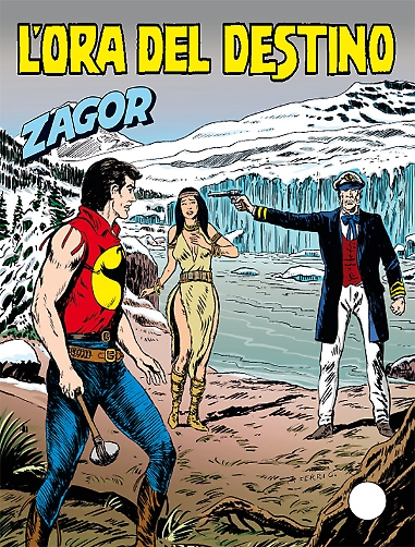 copertina zagor zenith numero 582 di Gallieno Ferri