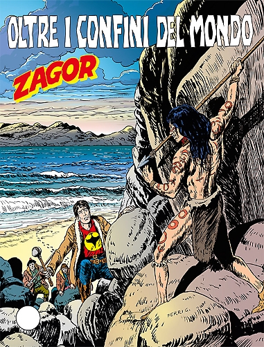 copertina zagor zenith numero 584 di Gallieno Ferri