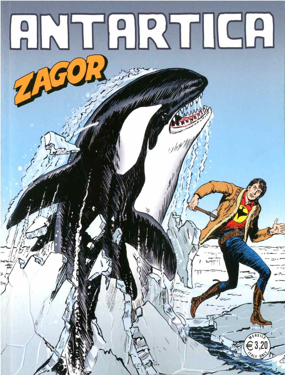 copertina zagor zenith numero 586 di Gallieno Ferri