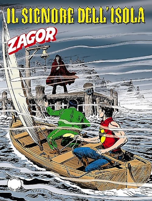 copertina zagor zenith numero 589 di Gallieno Ferri