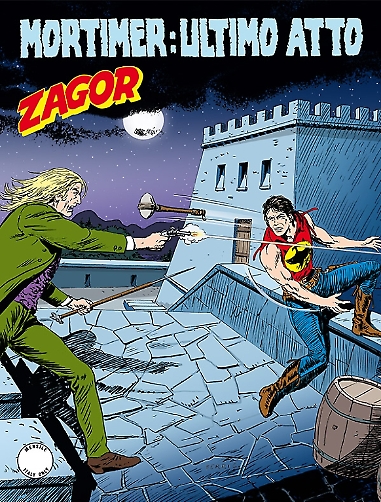 copertina zagor zenith numero 593 di Gallieno Ferri