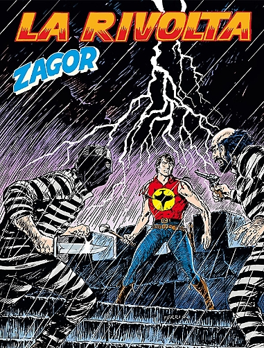 copertina zagor zenith numero 594 di Gallieno Ferri