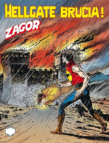 copertina zagor zenith numero 595 di Gallieno Ferri