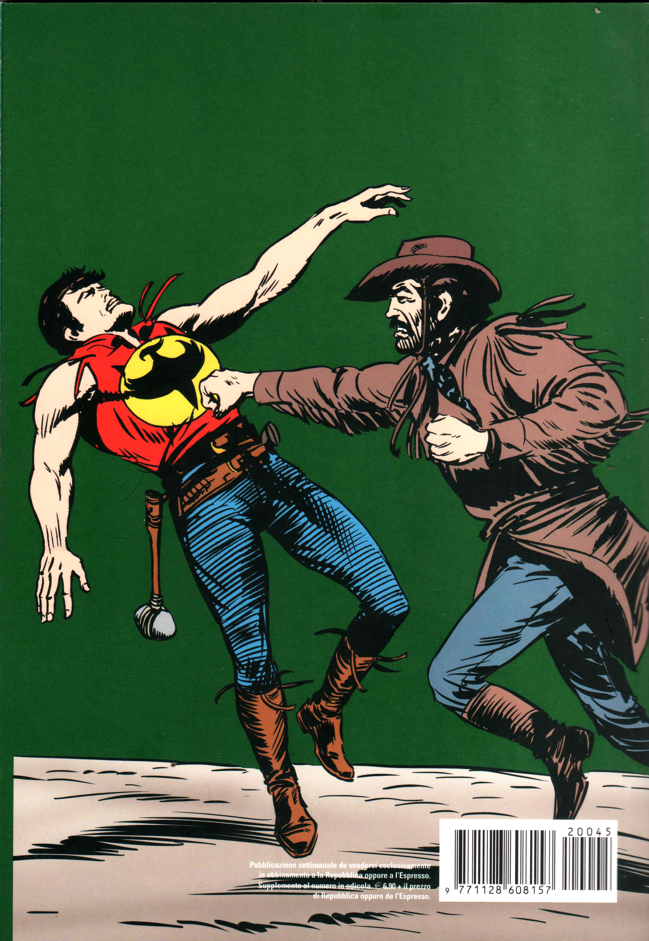  ZAGOR COLLEZIONE STORICA 45 retro-cover