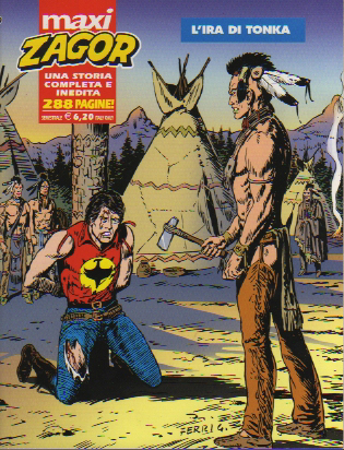 copertina di Gallieno Ferri 
			© Sergio Bonelli Editore