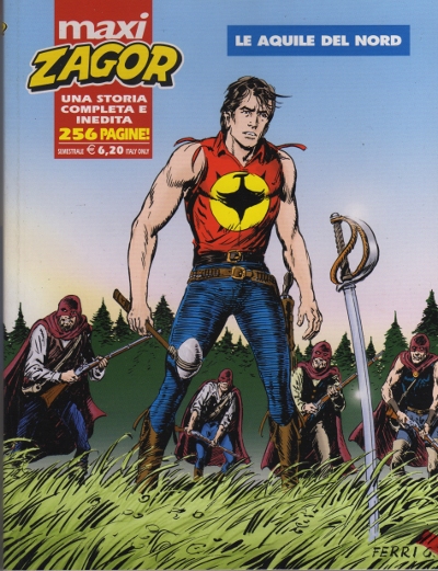 copertina di Gallieno Ferri 
			© Sergio Bonelli Editore