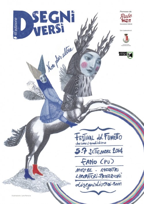 manifesto del festival Disegni Diversi