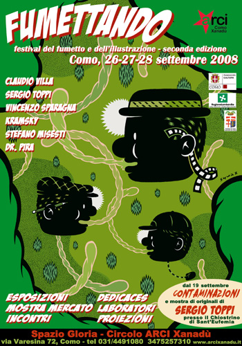 locandina fumettando 2008