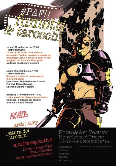 locandina PAF fumetto festival 2014