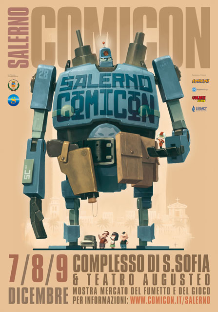 manifesto di Salerno Comicon di Andrea Scoppetta