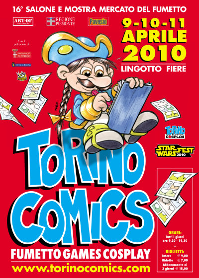 locandina torino comics