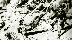 zagor si scontra con wallace