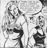 ylenia e elspeth giocano alle seduttrici