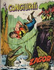 copertina zagor zenith numero 103 di Gallieno Ferri