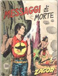 copertina zagor zenith numero 113 di Gallieno Ferri